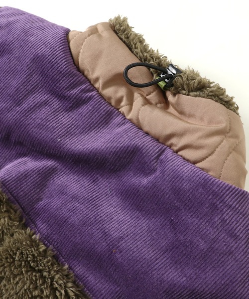 KRIFF MAYER Lady's Collection（クリフメイヤーレディースコレクション）の「シャギーボアベスト（ベスト・レディース・ベージュ/ネイビー/グレー/カーキ/モカ/ナチュラル/カラフル・MEDIUM/LARGE）」の17枚目の写真