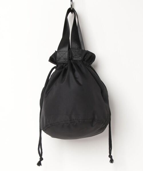 KLON（クローン）の「KLON SUSTAINABLE DRAWSTRING TOTE（エコバッグ/サブバッグ・レディース・ブラック・FREE）」の8枚目の写真