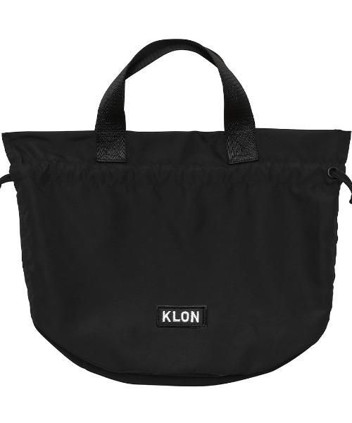 KLON（クローン）の「KLON SUSTAINABLE DRAWSTRING TOTE（エコバッグ/サブバッグ・レディース・ブラック・FREE）」の5枚目の写真