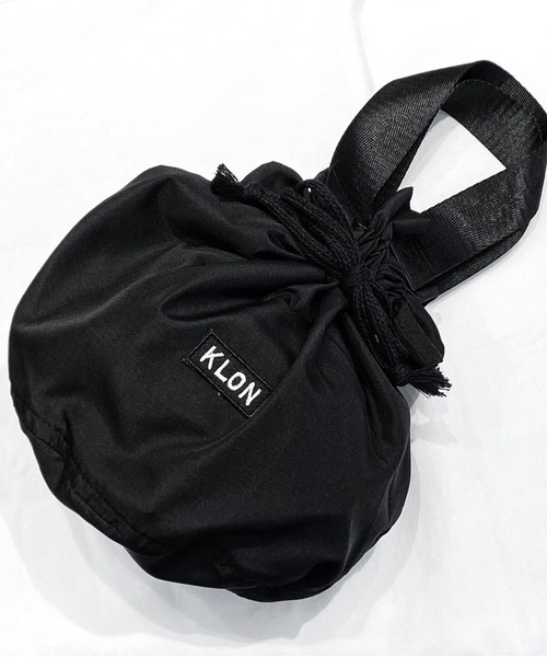 KLON（クローン）の「KLON SUSTAINABLE DRAWSTRING TOTE（エコバッグ/サブバッグ・レディース・ブラック・FREE）」の10枚目の写真