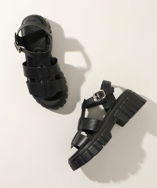 notch.（ノッチ）の「厚底グルカサンダル 2（サンダル・レディース・ブラック/オフホワイト・M/L）」の13枚目の写真