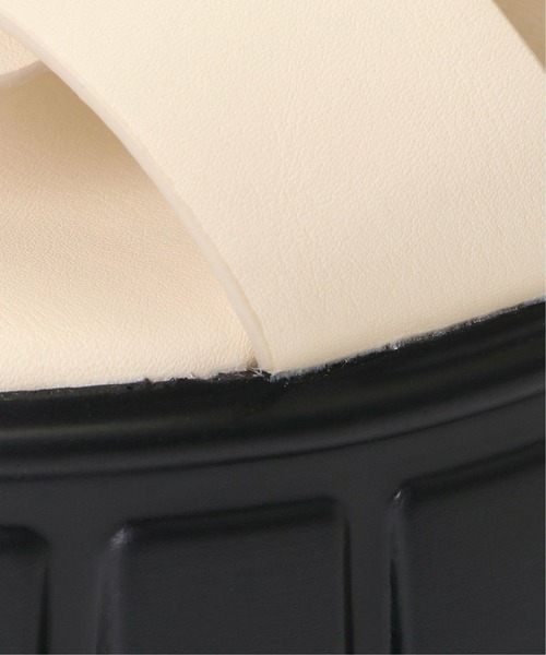 notch.（ノッチ）の「厚底グルカサンダル 2（サンダル・レディース・ブラック/オフホワイト・M/L）」の15枚目の写真