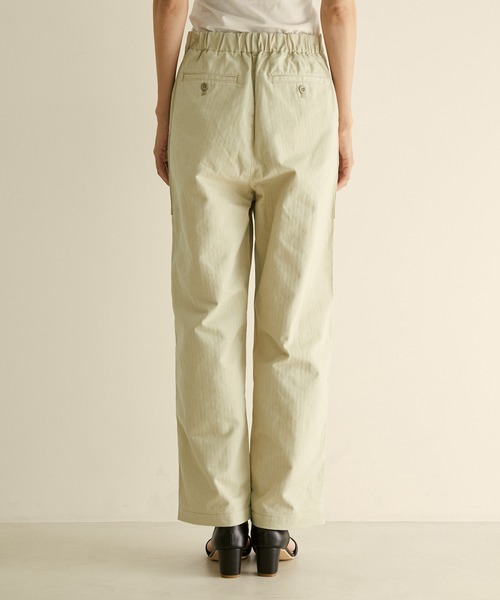 SALON adam et rope'（サロン アダム エ ロペ）の「【洗える】ヴィンテージライクイージーベイカーパンツ（その他パンツ・レディース・ブラック/グリーン/グリーン系その他・FREE）」の11枚目の写真