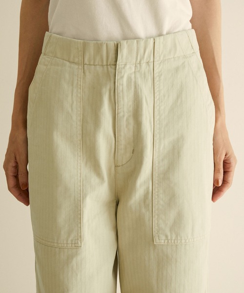 SALON adam et rope'（サロン アダム エ ロペ）の「【洗える】ヴィンテージライクイージーベイカーパンツ（その他パンツ・レディース・ブラック/グリーン/グリーン系その他・FREE）」の13枚目の写真