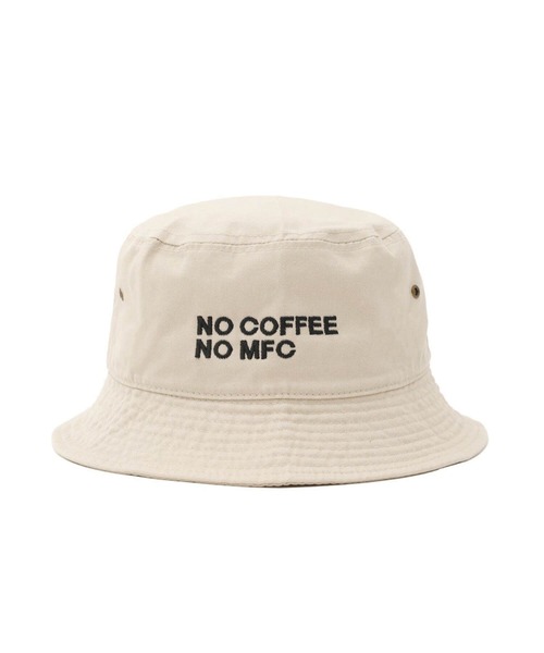 MFC STORE(エムエフシーストア)の「NO COFFEE x MFC STORE BUCKET HAT(ハット・メンズ・ブラック/グリーン/アイボリー・M/L)」の5枚目の写真