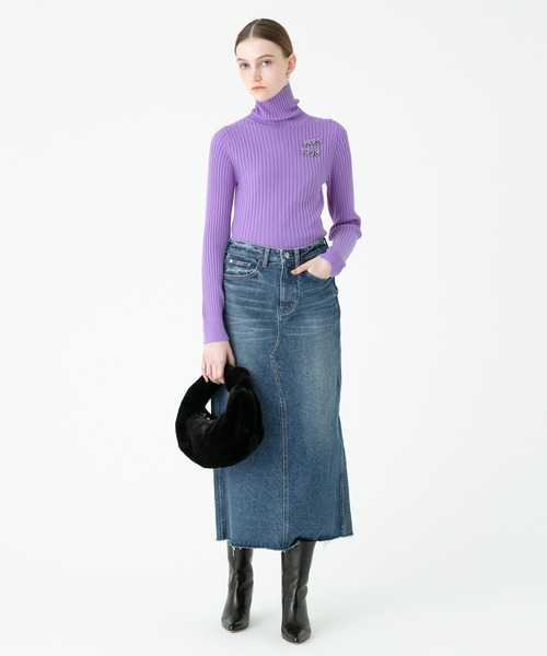 ANITA BILARDI（アニタビラルディ）の「【ANITA BILARDI(アニタ ビラルディ)】DONUTS BAG / フェイクファーショルダーバッグ（ショルダーバッグ・レディース・ブラック/アイボリー・2）」の12枚目の写真