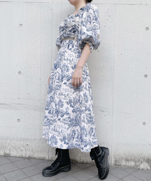 PAIN（ペイン）の「トワルドジュイロングスカート（スカート・レディース・ブルー/ピンク・FREE）」の22枚目の写真