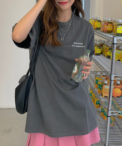 VENCEEXCHANGE(ヴァンスエクスチェンジ)の「シンプルロゴTシャツ(Tシャツ/カットソー・レディース・ホワイト/チャコールグレー/ワインレッド/グリーン・FREE)」の10枚目の写真