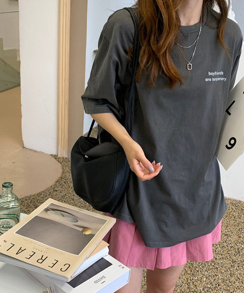 VENCEEXCHANGE(ヴァンスエクスチェンジ)の「シンプルロゴTシャツ(Tシャツ/カットソー・レディース・ホワイト/チャコールグレー/ワインレッド/グリーン・FREE)」の13枚目の写真