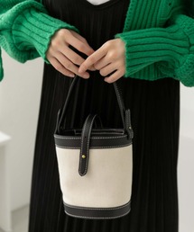 fifth | ワンハンドルキャンバスミニバッグ(ハンドバッグ)