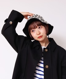 Dot＆Stripes CHILD WOMAN | 花柄キルトブリスターJAQ ハット(キャスケット)