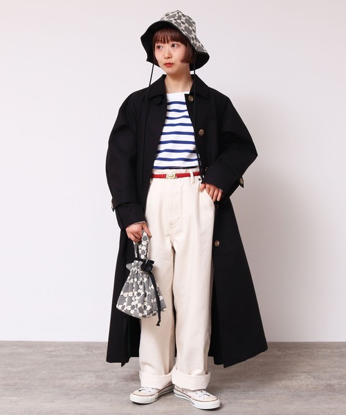Dot＆Stripes CHILD WOMAN（ドットアンドストライプス　チャイルドウーマン）の「花柄キルトブリスターJAQ ハット（キャスケット・レディース・レッド/ブラック・FREE）」の19枚目の写真
