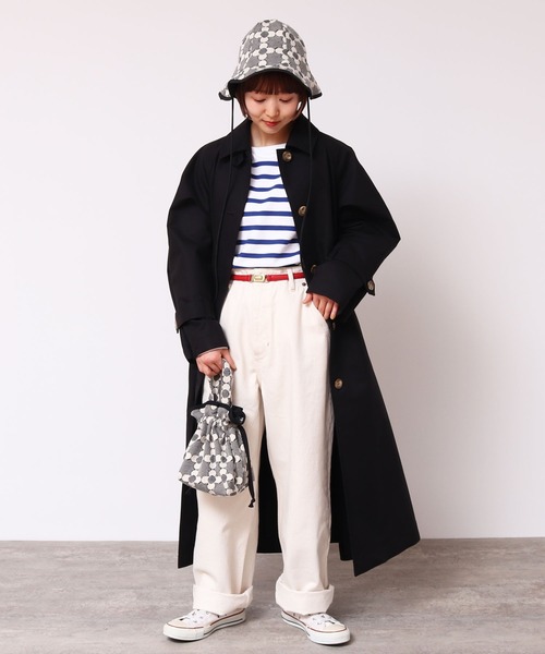 Dot＆Stripes CHILD WOMAN（ドットアンドストライプス　チャイルドウーマン）の「花柄キルトブリスターJAQ ハット（キャスケット・レディース・レッド/ブラック・FREE）」の20枚目の写真