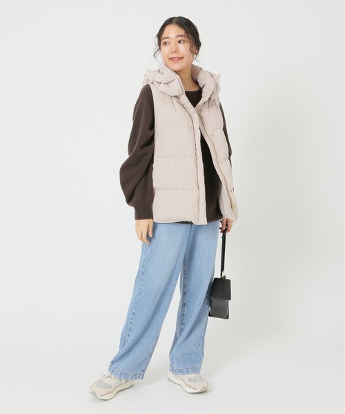 IENA（イエナ）の「リサイクルダウンベスト（ダウンジャケット/コート