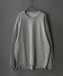 wide silhouette sweat shirt/ワイドシルエット スウェット シャツ/トレーナー