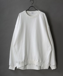 wide silhouette sweat shirt/ワイドシルエット スウェット シャツ/トレーナー