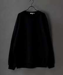 wide silhouette sweat shirt/ワイドシルエット スウェット シャツ/トレーナー