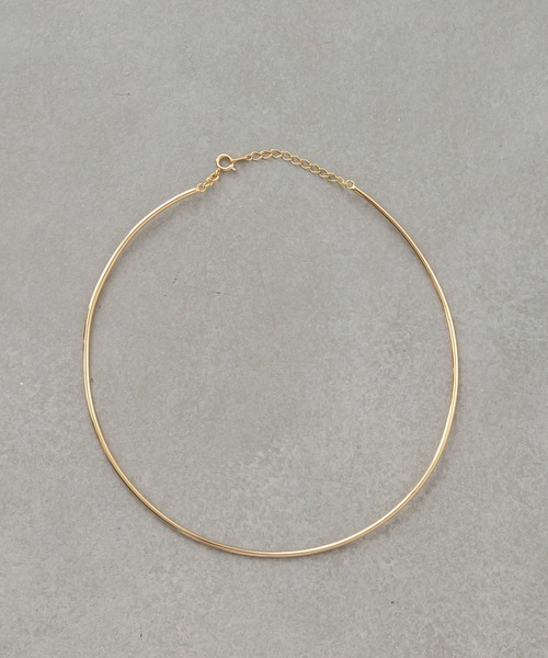 mystic（ミスティック）の「[eau un bijou] thin (choker)（ネックレス・レディース・ゴールド・ONE SIZE）」の5枚目の写真