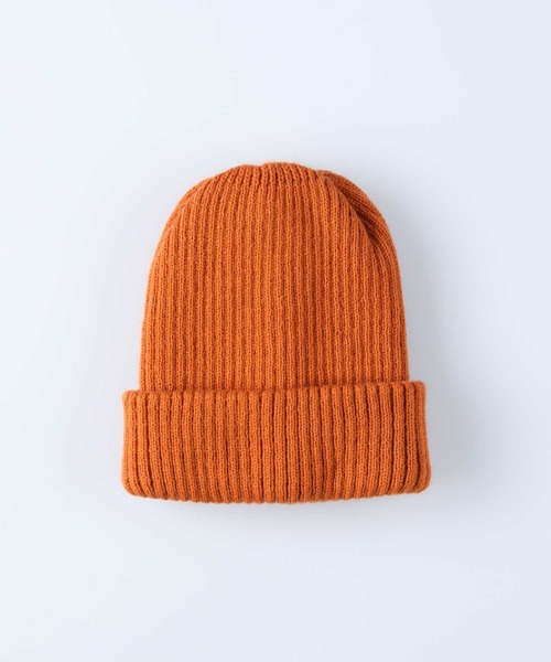 HONEYSUCKLE ROSE(ハニーサックルローズ)の「【HONEYSUCKLE ROSE】HRムジカラーワッチ(ニットキャップ/ビーニー・レディース・オレンジ/グレー/パープル/グリーン/ブラック/ベージュ・フリー)」の6枚目の写真