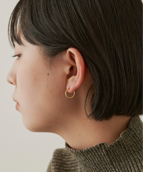 Aunt Marie's（アントマリーズ）の「ミニフープイヤリング / 選べるサイズ展開有り（イヤリング・レディース・ゴールド/シルバー・S/M）」の9枚目の写真