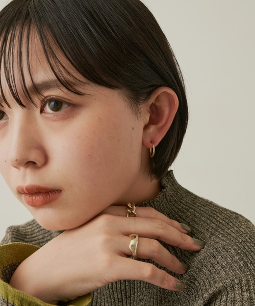 Aunt Marie's（アントマリーズ）の「ミニフープイヤリング / 選べるサイズ展開有り（イヤリング・レディース・ゴールド/シルバー・S/M）」の12枚目の写真