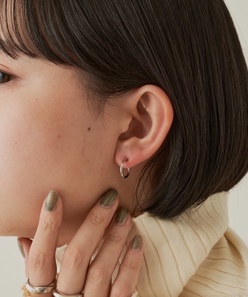 Aunt Marie's（アントマリーズ）の「ミニフープイヤリング / 選べるサイズ展開有り（イヤリング・レディース・ゴールド/シルバー・S/M）」の13枚目の写真