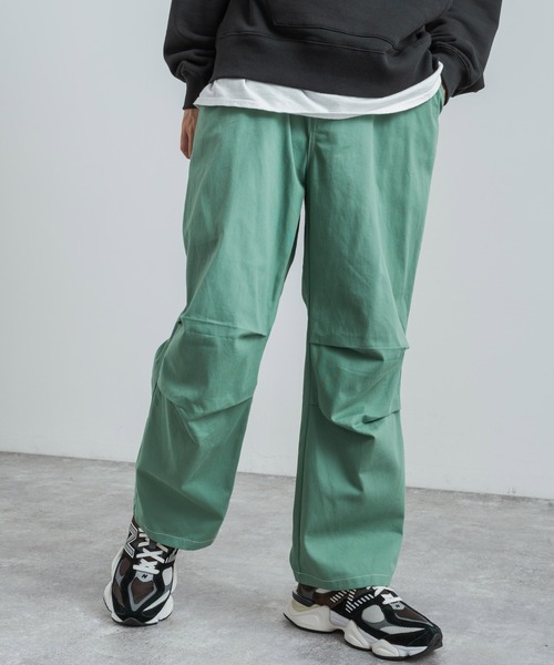 Rocky Monroe(ロッキーモンロー)の「ワイドシルエット コットンツイルバルーンスノーパンツ(カーゴパンツ・メンズ・ブルー/ベージュ/ブラック/マスタード/オレンジ/グリーン/ホワイト・XL/M/L)」の19枚目の写真