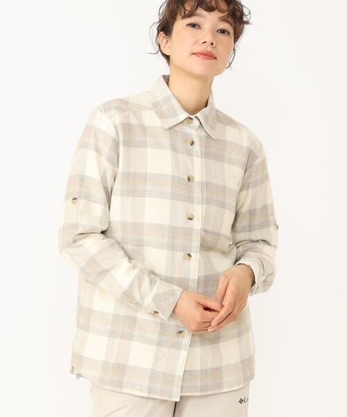 【セール】Columbia/ ウィメンズホーリーハイドアウェイフランネルシャツ /コロンビア（シャツ/ブラウス）｜Columbia（コロンビア）