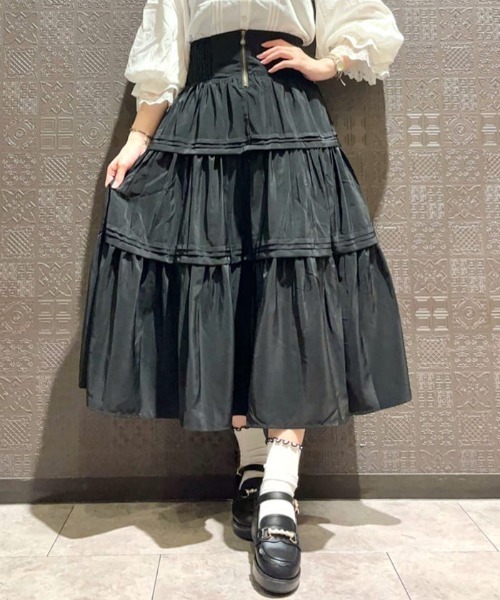 【即日発送】 axes femme POETIQUE（アクシーズファムポエティック）の「ハイ スカート