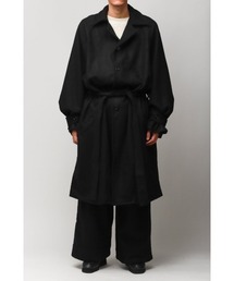 ジャケット・アウター Badhiya Belted coat-wool melton 69205484b_b_01_215.jpg