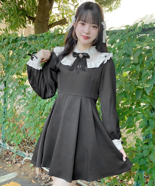 セール ブローチ付きデコルテレースワンピース ワンピース Rojita ロジータ のファッション通販 Zozotown