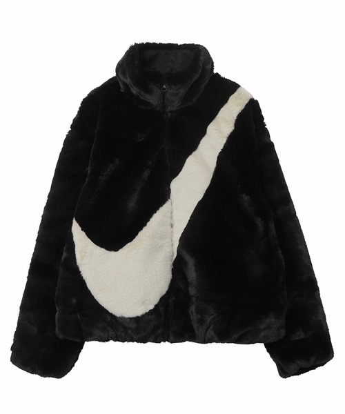 NIKE（ナイキ）の「NIKE NSW Swoosh FAUX FUR Jacket DO3792