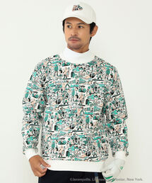 BEAMS GOLF（ビームスゴルフ）の「〈MEN〉Jeremyville × BEAMS GOLF / アート プルオーバー（スウェット）」