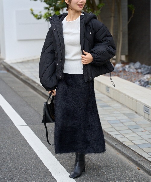 セール】ダイヤキルト中綿ショートジャケット（ダウンジャケット