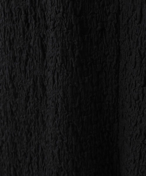 LOWRYS FARM（ローリーズファーム）の「フクレジャガードフレアスカート　173671（スカート・レディース・アイボリー/ブラック/ブラウン・FREE）」の11枚目の写真