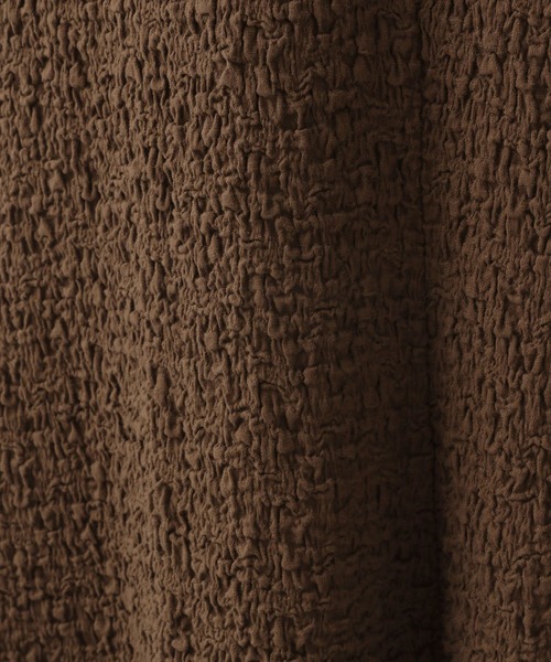 LOWRYS FARM（ローリーズファーム）の「フクレジャガードフレアスカート　173671（スカート・レディース・アイボリー/ブラック/ブラウン・FREE）」の12枚目の写真