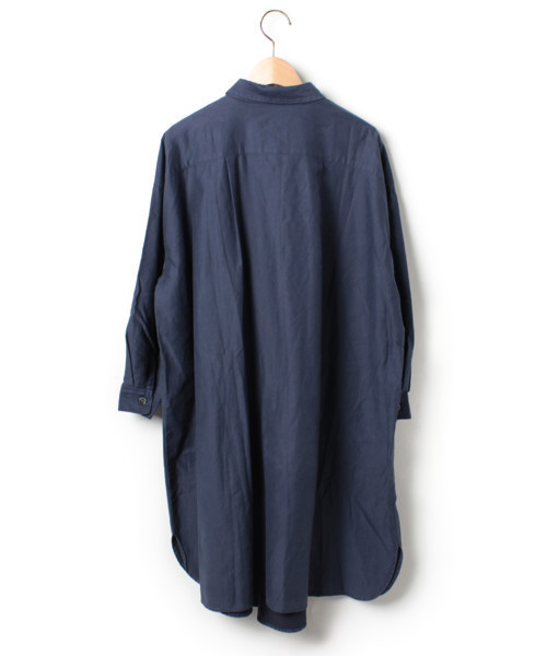 MidiUmi（ミディウミ）の「シャツワンピース（シャツワンピース・レディース・ネイビー・-）」の2枚目の写真