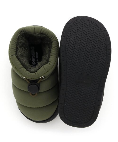 Ampersand(アンパサンド)の「中綿ブーツベビー(ベビーシューズ/ベビーソックス・キッズ・カーキ/ブラック/ベージュ/ネイビー/グレー・15 /14)」の8枚目の写真