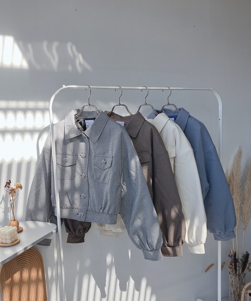 AS KNOW AS plus(アズノゥアズプラス)の「♪SETも 中綿キルトブルゾン セットアップ可能(ブルゾン・レディース・ブラック系その他/アイボリー/サックスブルー/ベージュ系その他・FREE)」の18枚目の写真