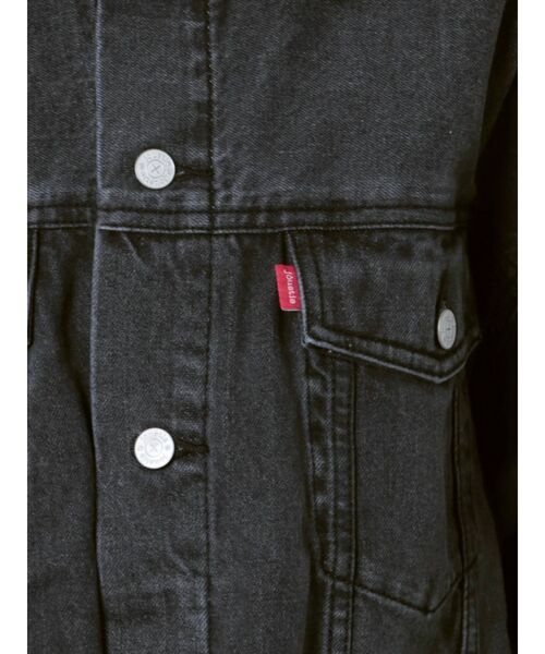jouetie(ジュエティ)の「ルーズデニムジャケット(デニムジャケット・レディース・ブラック/ブルー/ブラウン・MEDIUM)」の16枚目の写真