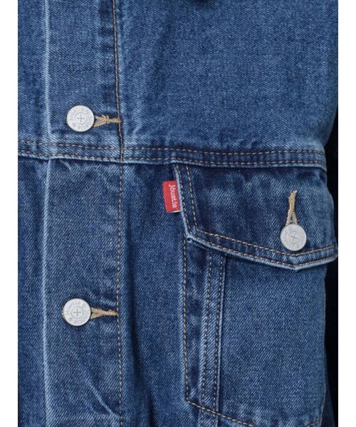 jouetie(ジュエティ)の「ルーズデニムジャケット(デニムジャケット・レディース・ブラック/ブルー/ブラウン・MEDIUM)」の18枚目の写真