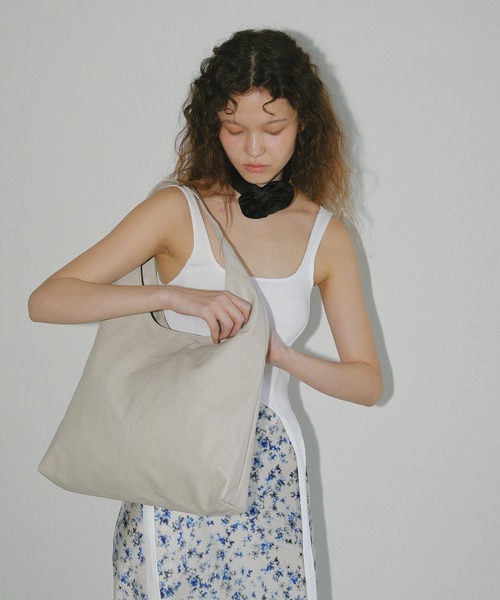 セール】One handle big shoulder bag / ワンハンドル ビッグ
