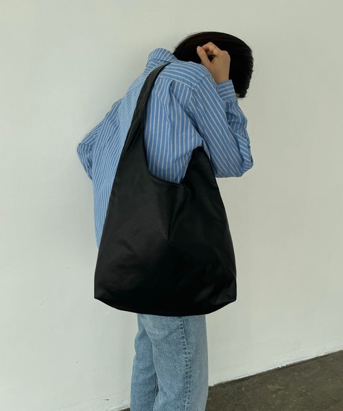 One handle big shoulder bag / ワンハンドル ビッグ ショルダーバッグ