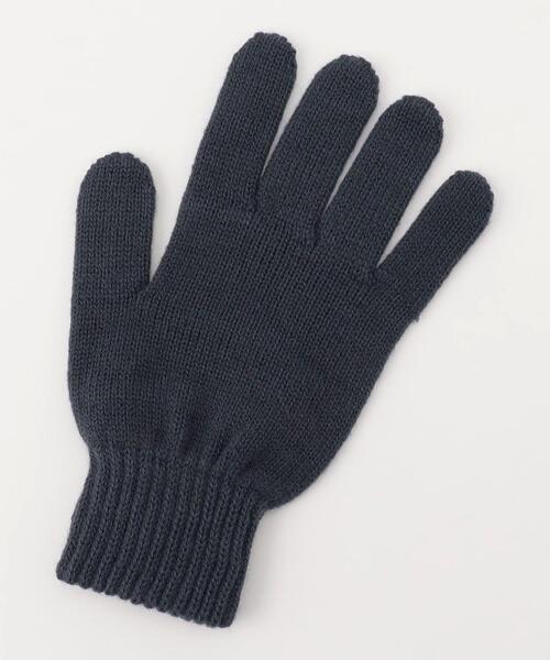 coen（コーエン）の「ワンポイント刺繍ウィンターベア手袋（手袋・メンズ・ベージュ/ブラック/ネイビー・FREE）」の7枚目の写真