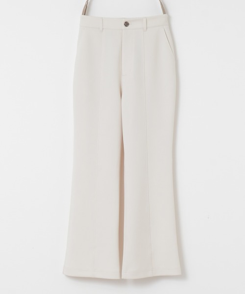 Honeys（ハニーズ）の「フレアパンツ（股下６４ｃｍ）（その他パンツ・レディース・ブラック/アイボリー/グレイッシュベージュ/グリーン・SS/S/M/L/LL）」の17枚目の写真