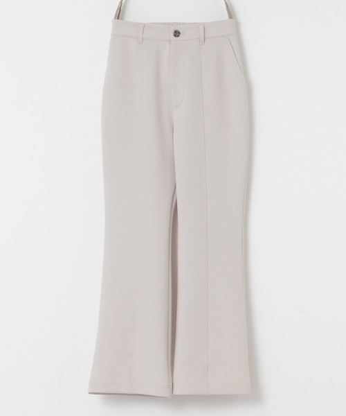 Honeys（ハニーズ）の「フレアパンツ（股下６４ｃｍ）（その他パンツ・レディース・ブラック/アイボリー/グレイッシュベージュ/グリーン・SS/S/M/L/LL）」の21枚目の写真