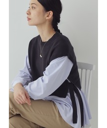 human woman / ヒューマンウーマン ◆ドットジャガードプルオーバーニット human woman｜◇ドットジャガードプルオーバーニット | Rakuten