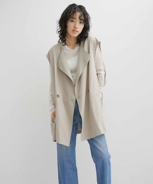 セール】【WEB限定】 Sorona(R) 3WAY レイヤード シャツ＆ベスト