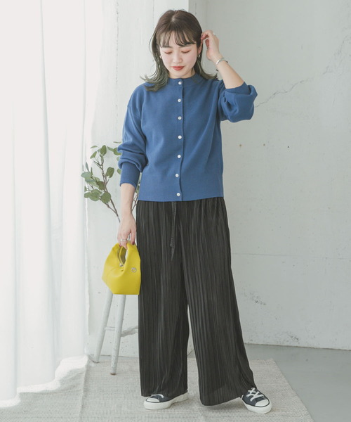 ITEMS URBANRESEARCH(アイテムズ アーバンリサーチ)の「セルフカットイージーパンツ(その他パンツ・レディース・ブラック/ライトベージュ/ブラウン・FREE)」の6枚目の写真