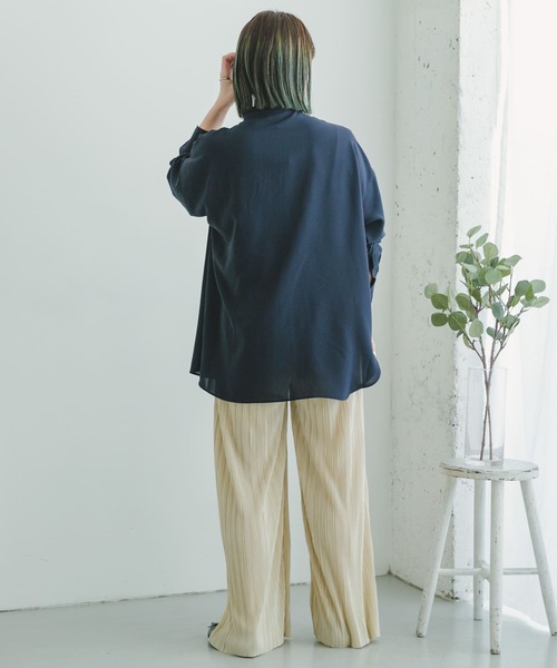 ITEMS URBANRESEARCH(アイテムズ アーバンリサーチ)の「セルフカットイージーパンツ(その他パンツ・レディース・ブラック/ライトベージュ/ブラウン・FREE)」の13枚目の写真